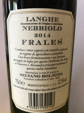 "Silvano Bolmida" - Langhe DOC Nebbiolo"Frales" 2014 *** 1 bottle  (Price VAT included)