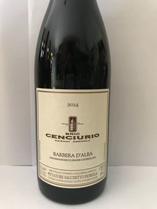 "Bric Cenciurio" - Barbera d'Alba DOC 2014 *** 1 bottle (Price VAT included)